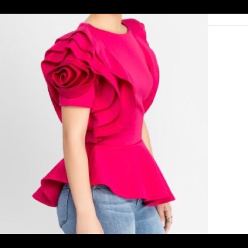Hot pink top